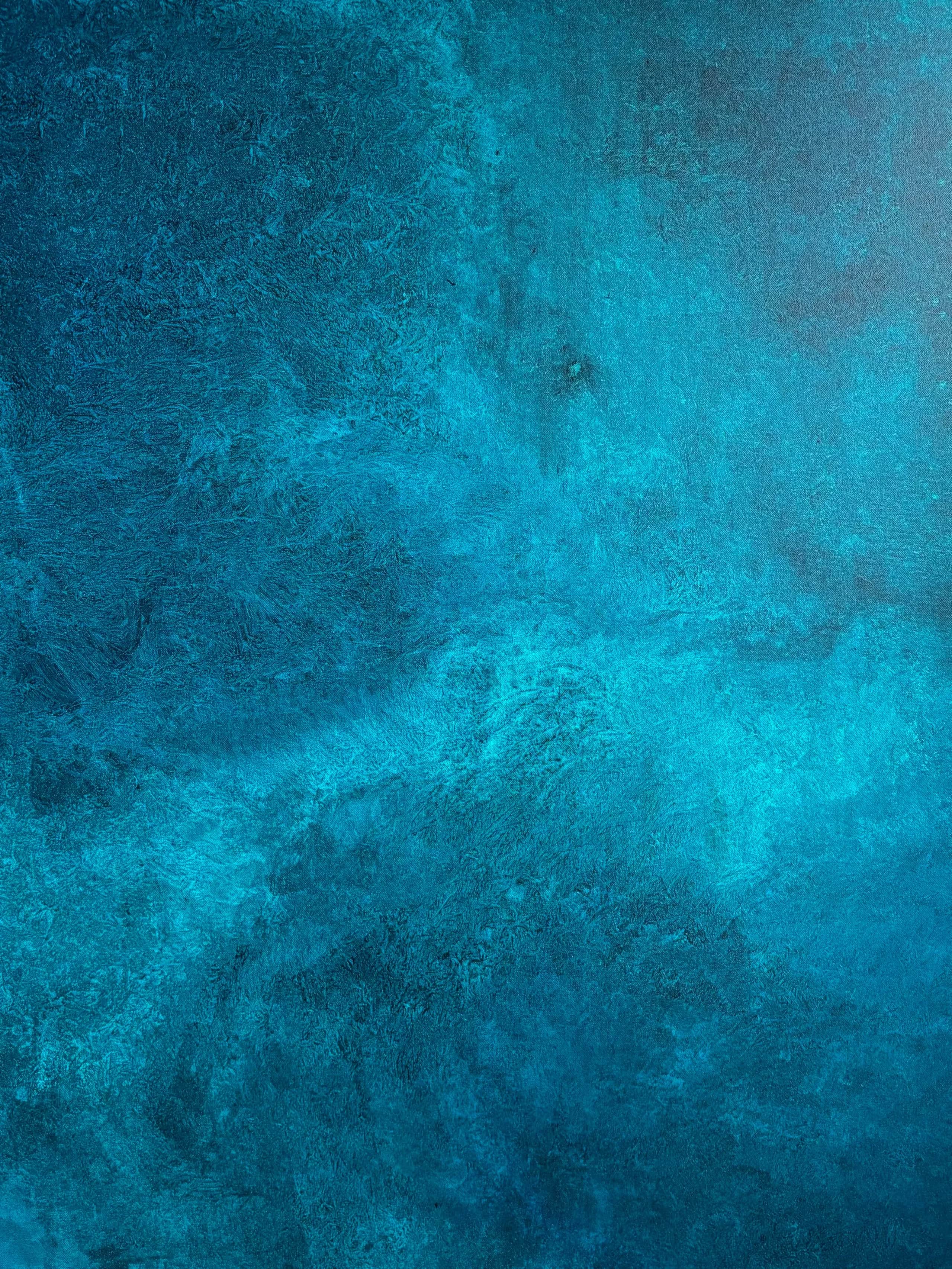 Ta peau salée, inaccessible 13h01, Acrylique sur toile, 100 × 81 cm, Daphné Mistretta