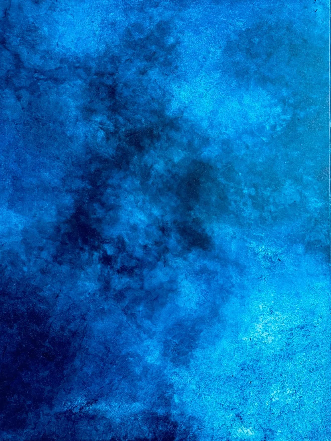 Après ta Marée 8h17, Acrylique sur toile, 116 × 89 cm, Daphné Mistretta