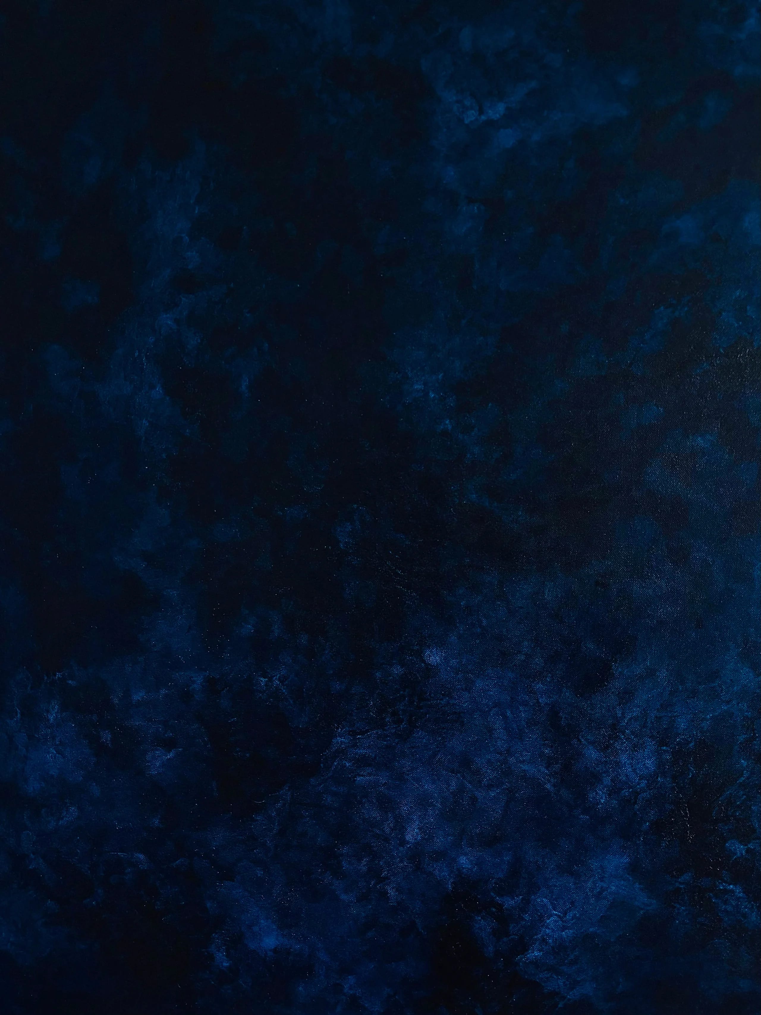 Naufrage à ton rivage 22h57, Acrylique sur toile, 100 × 81 cm, Daphné Mistretta