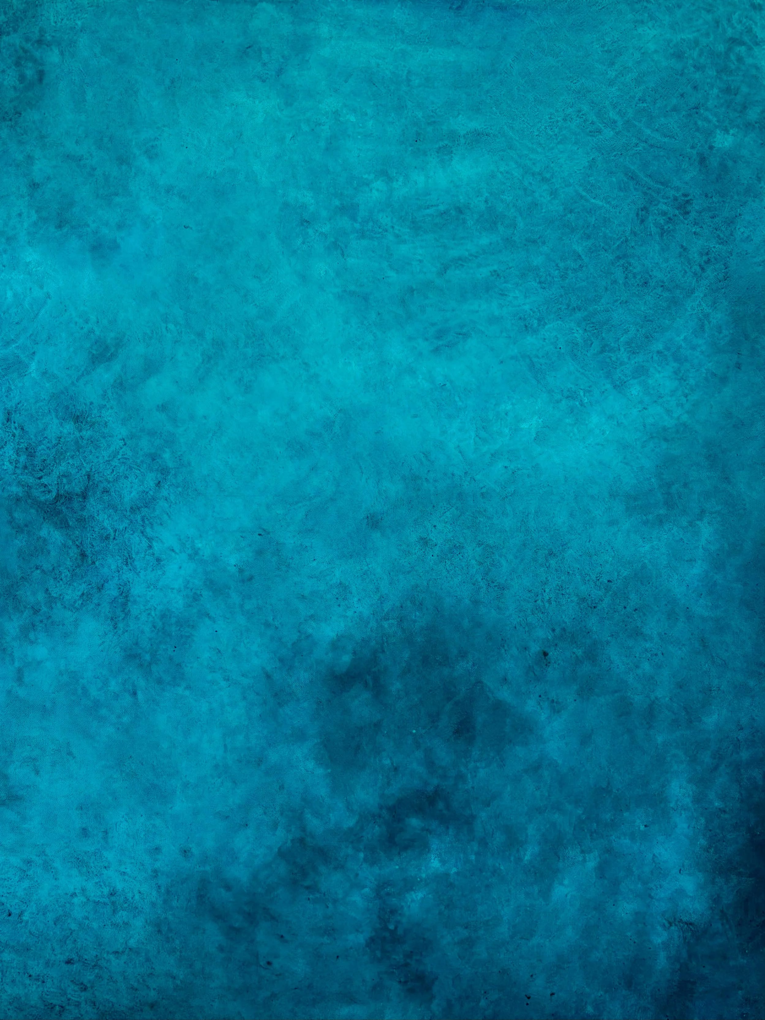Sous la peau de ton Eau, 11h19, Acrylique sur toile, 100 × 81 cm, Daphné Mistretta