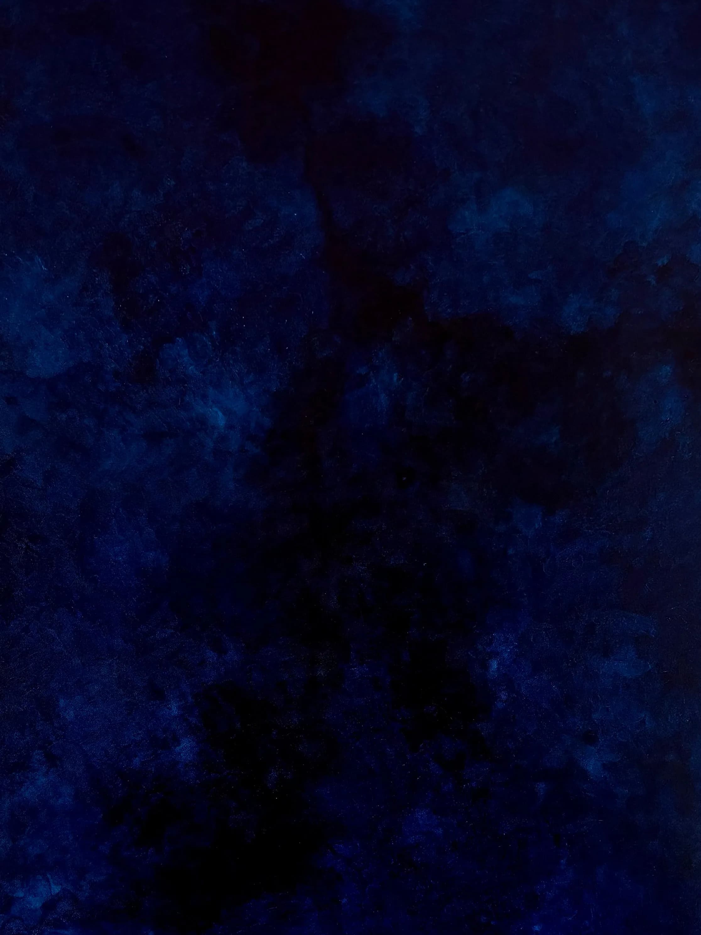 Au crépuscule de ton Rivage 21h59, Acrylique sur toile, dimensions non communiquées, Daphné Mistretta
